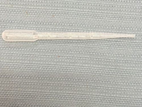 Plastic Transfer Pipettes 3ml, Graduated, Pack of 500