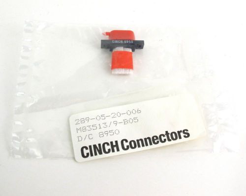 Cinch M83513-09-B05 Micro Mini D-Sub Connector Socket 15 Position Gold Leads