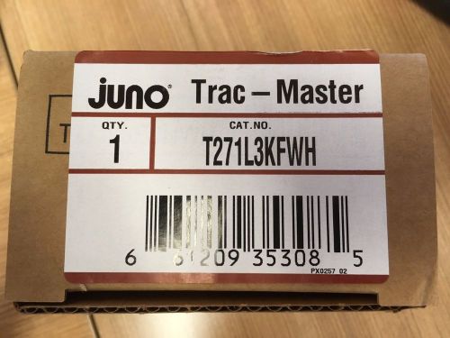 juno Trac-Master T271L-3K-F-WH Track Lighting NEW