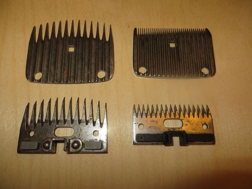 Lister Sheep &amp; Alpaca Shearing Blades 2 sets Combs &amp; Cutters