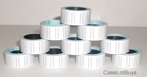 (1) sleeve 10 rolls (5000) price tag sticker labels - mx-989, m-5500, mx-5500 wh for sale