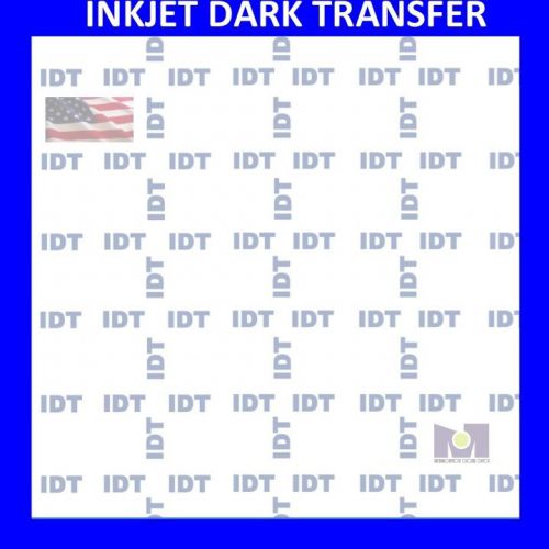 30PK INKJET DARK HEAT TRANSFER PAPER FOR INKJET PRINTING