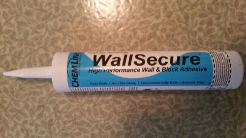 Wall Secure by ChemLink.  High Performance Wall and Block Adhesive