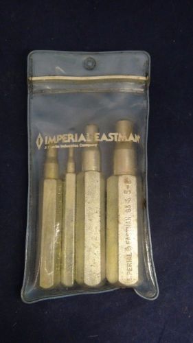 4 PC Imperial Eastman Four Piece Swaging Tool Set 93S- 5-8,1-2,3-8,1-4