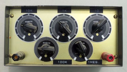 OHMITE RESISTANCE BOX