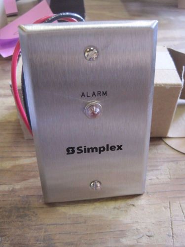 Simplex 4098-9830 Remote LED Alarm Indicator Fire Safety Device NIB JS