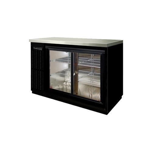 Continental Refrigerator BBC59-SGD Back Bar Cabinet, Refrigerated