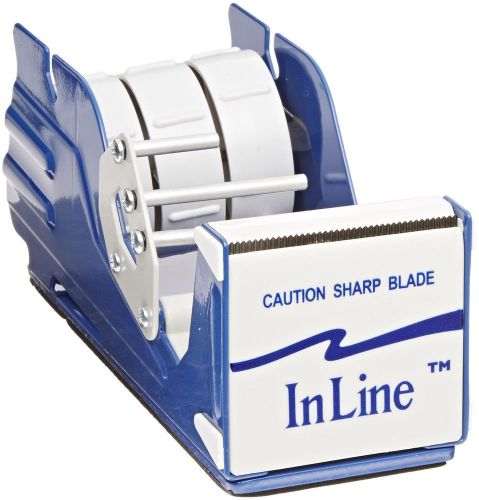 Aviditi sl7336 steel multi roll table top tape dispenser 3&#034; tape diameter blue for sale