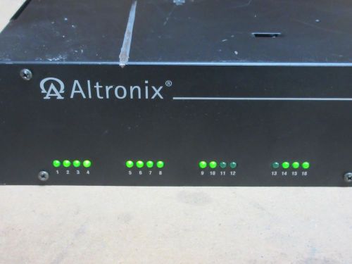 Altronix R615DC616UL CCTV DC Rack Mount 16 Output Power Supply