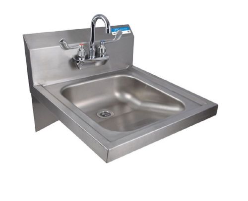 16&#034; x 14&#034; T-304 ADA Hand Sink w/ Lead Free Faucet  BBKHS-ADA-S-P-G