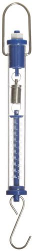 Ajax scientific plastic tubular spring scale 250g weight capacity in blue for sale