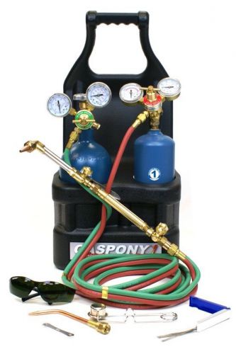 Thoroughbred gaspony 1 oxy-acetylene portable tote outfit with cylinders gp1 for sale