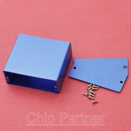 Aluminum box for wireless amplifier blue color 50*58*24mm pcb instrument for sale
