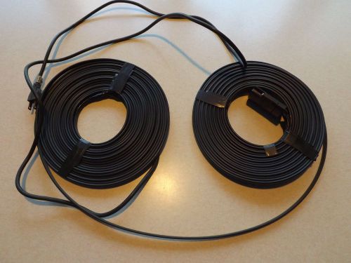 60+ ft raychem parallel self-regulating heat cable 120v 3 watts/ft at 50 deg f for sale