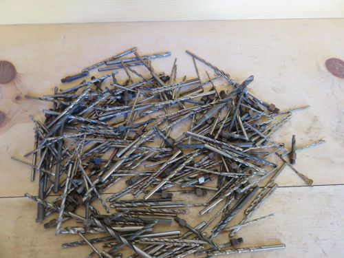(1-lot of over 200 pcs)  4 lbs plus of Mixed Surplus Drills
