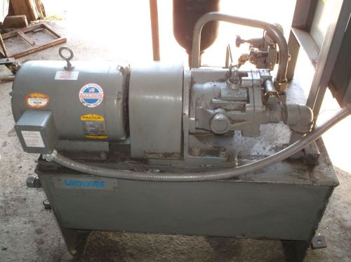 Hydraulic power unit with vickers valve model ct06b50 for sale