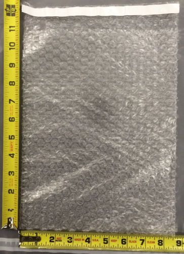 25 - 8.5 x11.5 Clear Protective Self-Sealing Bubble Out Pouches / Bubble Bags