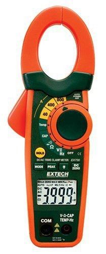 Extech ex730 true rms 800-ampere ac/dc clamp meter for sale