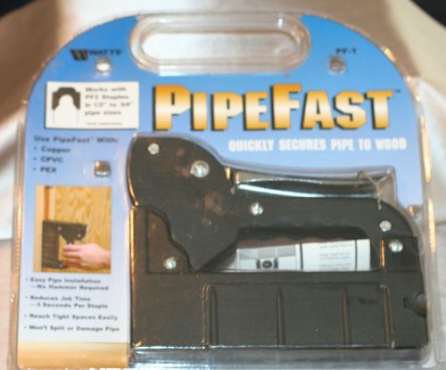 New pipefast stapler by watts pf-1 professional design brass &amp; tublar work  new for sale