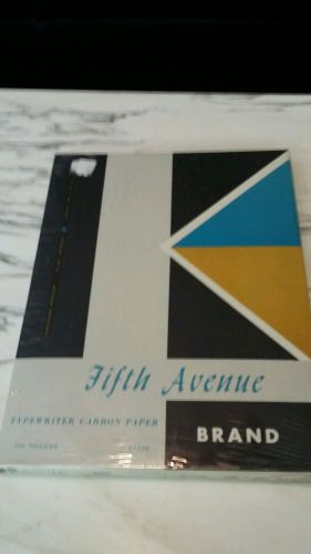 Carbon Paper vintage unopened stock Fifth Avenue Brand 250 pages 8 1/2 x 11 1/2