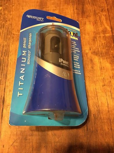 Westcott iPoint Evolution Battery Powered Pencil Sharpener