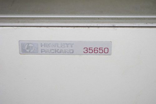 Hewlett Packard 35650A system mainframe with modules Lot of 20