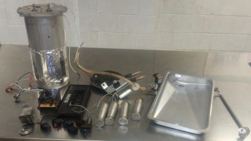 Bunn CW Series Coffee Brewer Parts Lot- tank, thermostat, solenoid,timer, more