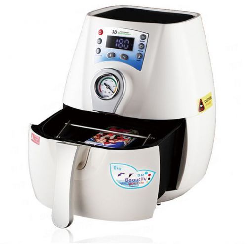 Mini 3D Vaccum Heat Transfer Press Machine Special for Mugs, Plates Shipping DHL