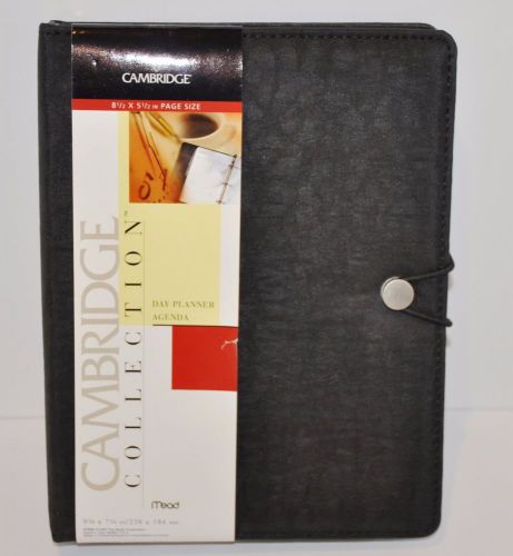 MEAD CAMBRIDGE COLLECTION DAY PLANNER AGENDA 3 RING ORGANIZER