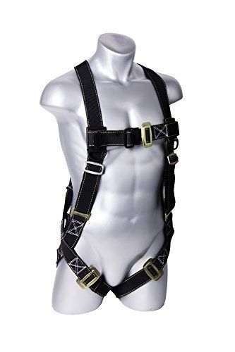 Guardian Fall Protection 1704 Velocity Economy Harness HUV Pass Thru Chest and