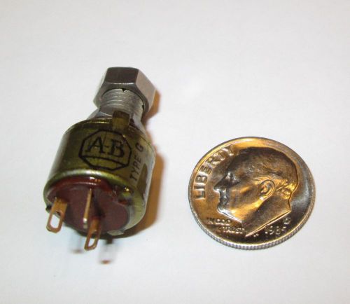 250k ohm miniature potentiometer a-b rv6-size locking nos 1 pcs. for sale