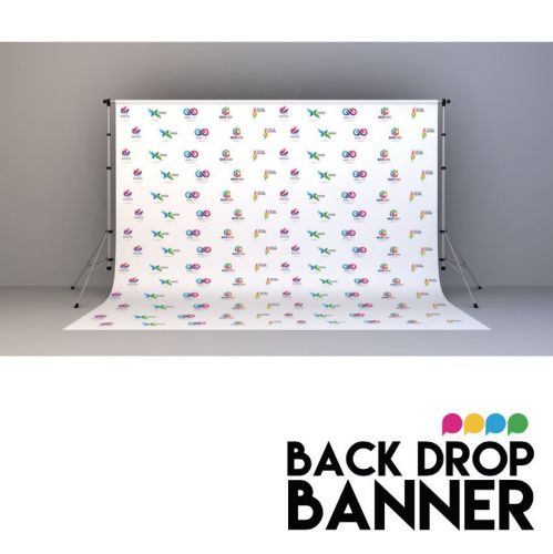 8&#039;w x 8&#039;h step and repeat backdrop ***free shipping *** free design*** ldpprint for sale