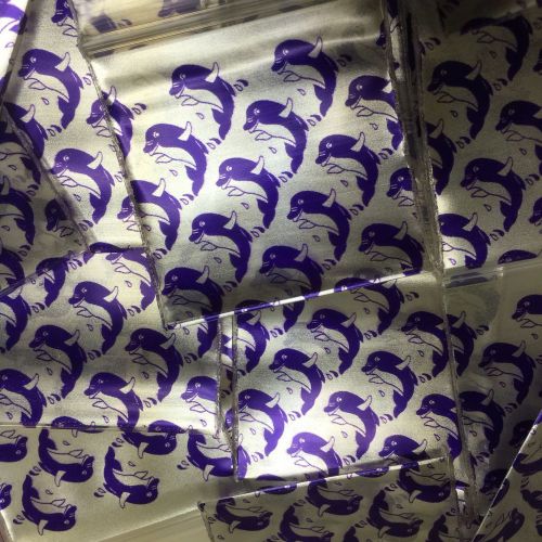 175175 ziplock plastic bags baggies 100 dolphinonsilver 2.8mil guarantee quality for sale