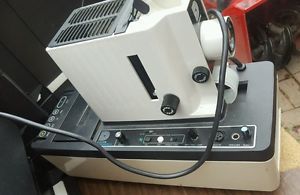 VINTAGE DUKANE MICROMATIC II SOUND FILMSTRIP PROJECTOR MODEL 28A81A With Case