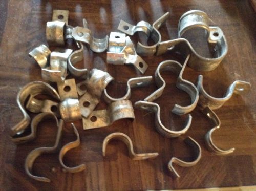 Lot of conduit mounting clips for sale