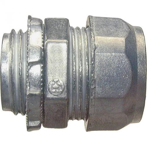 Compression connector, 1&#034; emt, die cast zinc halex company pvc conduit fittings for sale