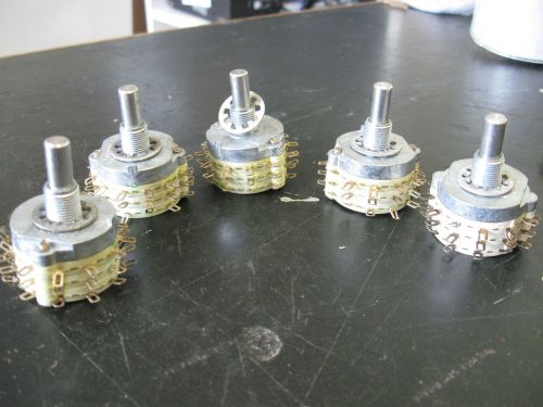 Five - 5 position rotary switch # 1377720