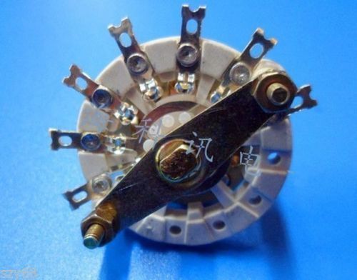 Switch New Channel Band Rotary Switch Selector 1-Pole 6-Position 1 Deck Free