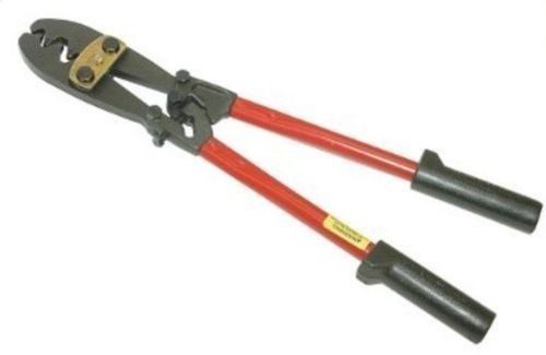 New klein 2006 battery crimping tool 6 awg to 4/0 ga. heavy duty usa sale price for sale