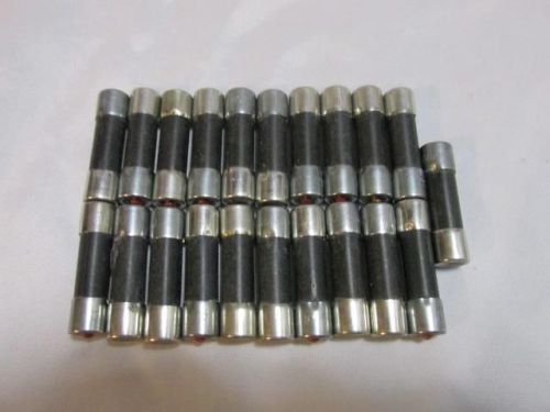 NEW NOS Lot of (21) Bussmann MIN10 Indicating Fuses 10A