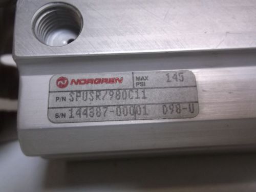Norgren spusr7980c11 cylinder 145 psi *new out of box* for sale