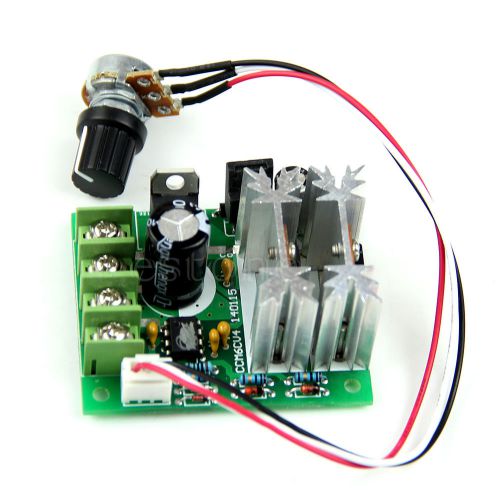 Pwm dc motor speed control switch controller pulse width modulator 6v/12/24v 10a for sale