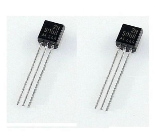 100PCS 2N5088 TO-92 NPN Amplifer Transistor NEW