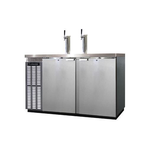 Continental refrigerator kc59-ss draft beer cooler for sale