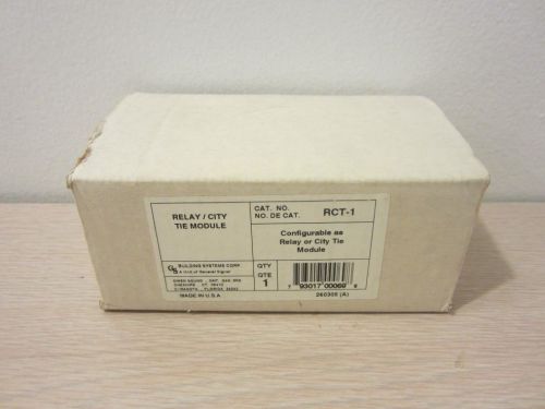 BUILDING SYSTEMS CORP. RELAY / CITY TIE MODULE, 260305, FREE SHIPPING