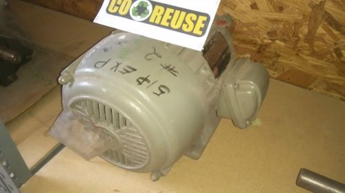 US ELECTRIC 5HP MOTOR ENCLOSED MOTOR 1735RPM 3PH FR-215