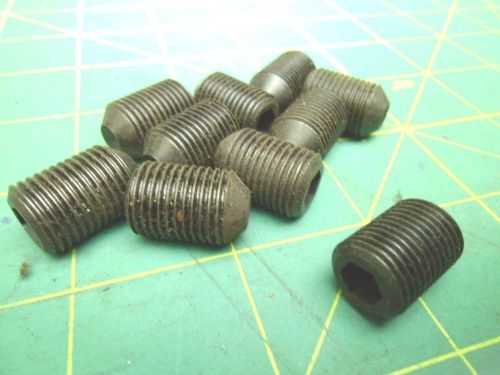 Socket head set screw 1/2-20 x 3/4 cup point qty 10 #59796 for sale