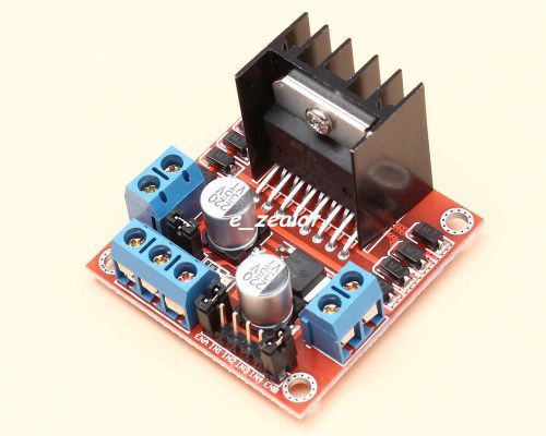 L298n dual h bridge dc stepper motor drive controller board module for arduino for sale