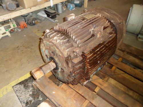 Ge 100hp motor #91841 fr:405t 460v 1790:rpm 3ph used for sale