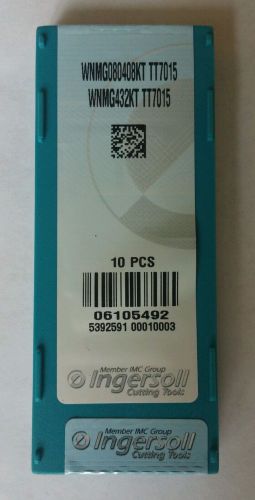 Carbide inserts, Ingersol, WNMG080408KT TT7015, WNMG 432 KT TT7015